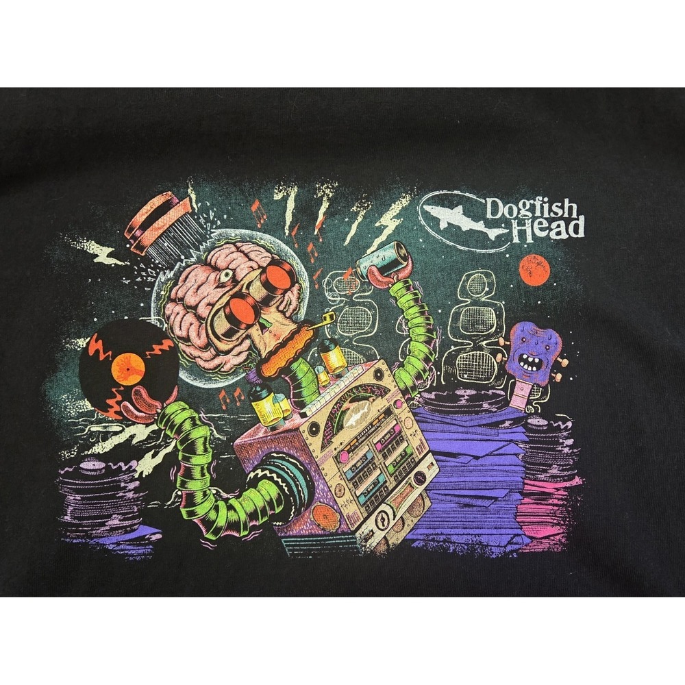 Dogfish Head Brewery Graphic T Shirt Record Store Day‎ RARE Men's  Oversized XL